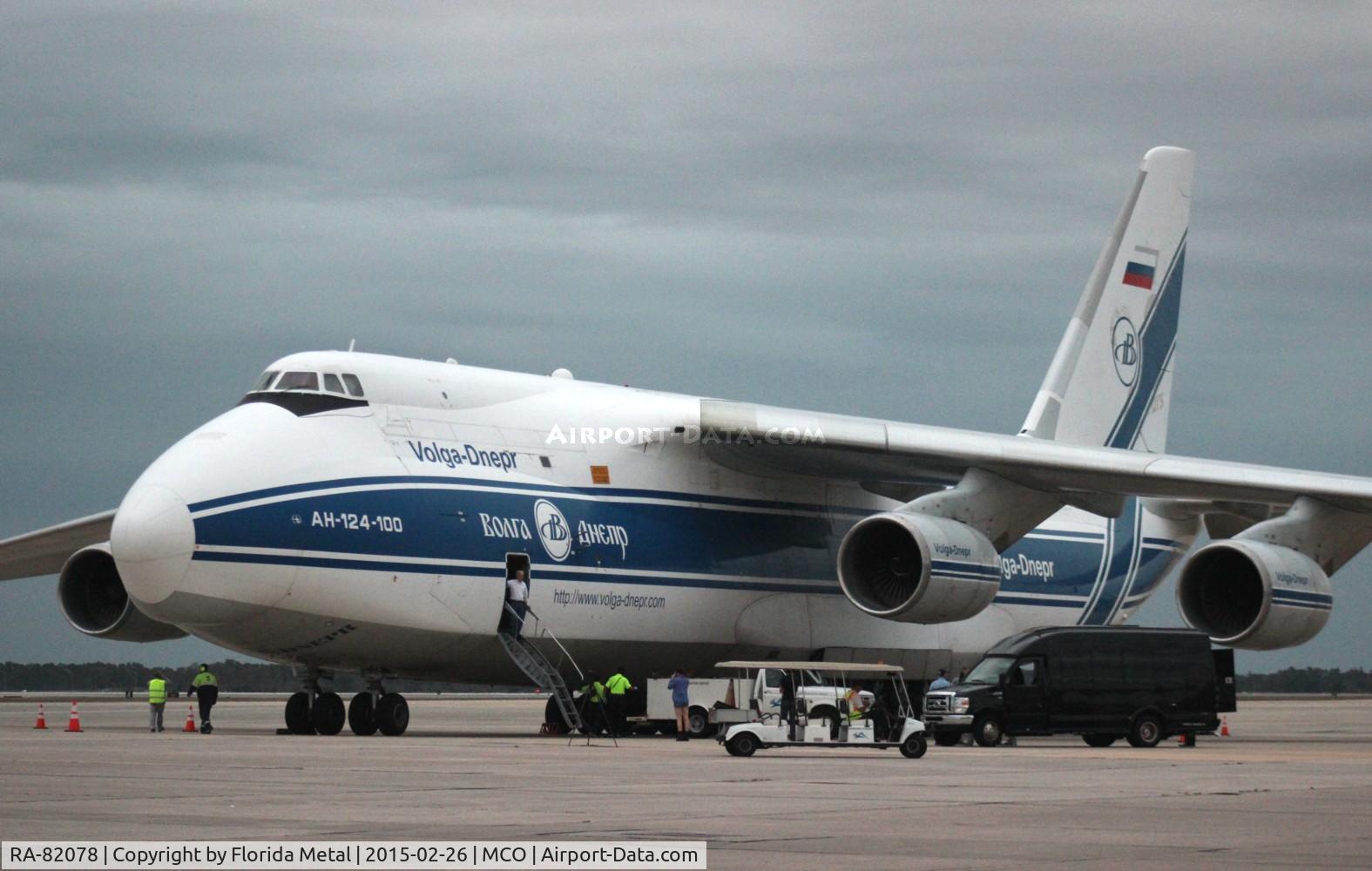 RA-82078, 1996 Antonov An-124-100 Ruslan C/N 9773054559153, Volga Dnepr