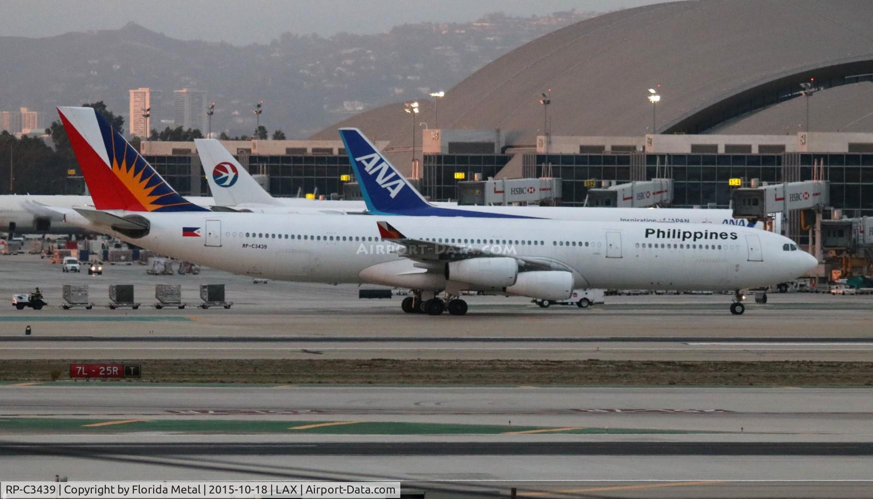 RP-C3439, 2002 Airbus A340-313 C/N 459, Philippines