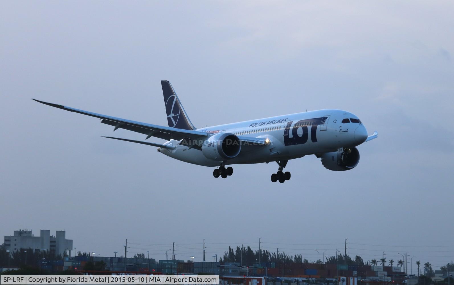 SP-LRF, 2014 Boeing 787-8 Dreamliner C/N 35942, LOT Polish