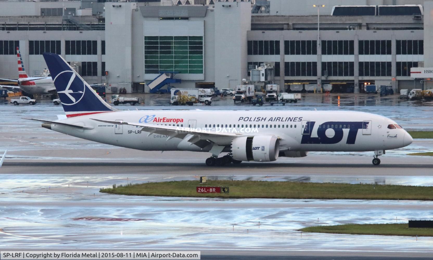 SP-LRF, 2014 Boeing 787-8 Dreamliner C/N 35942, LOT Polish