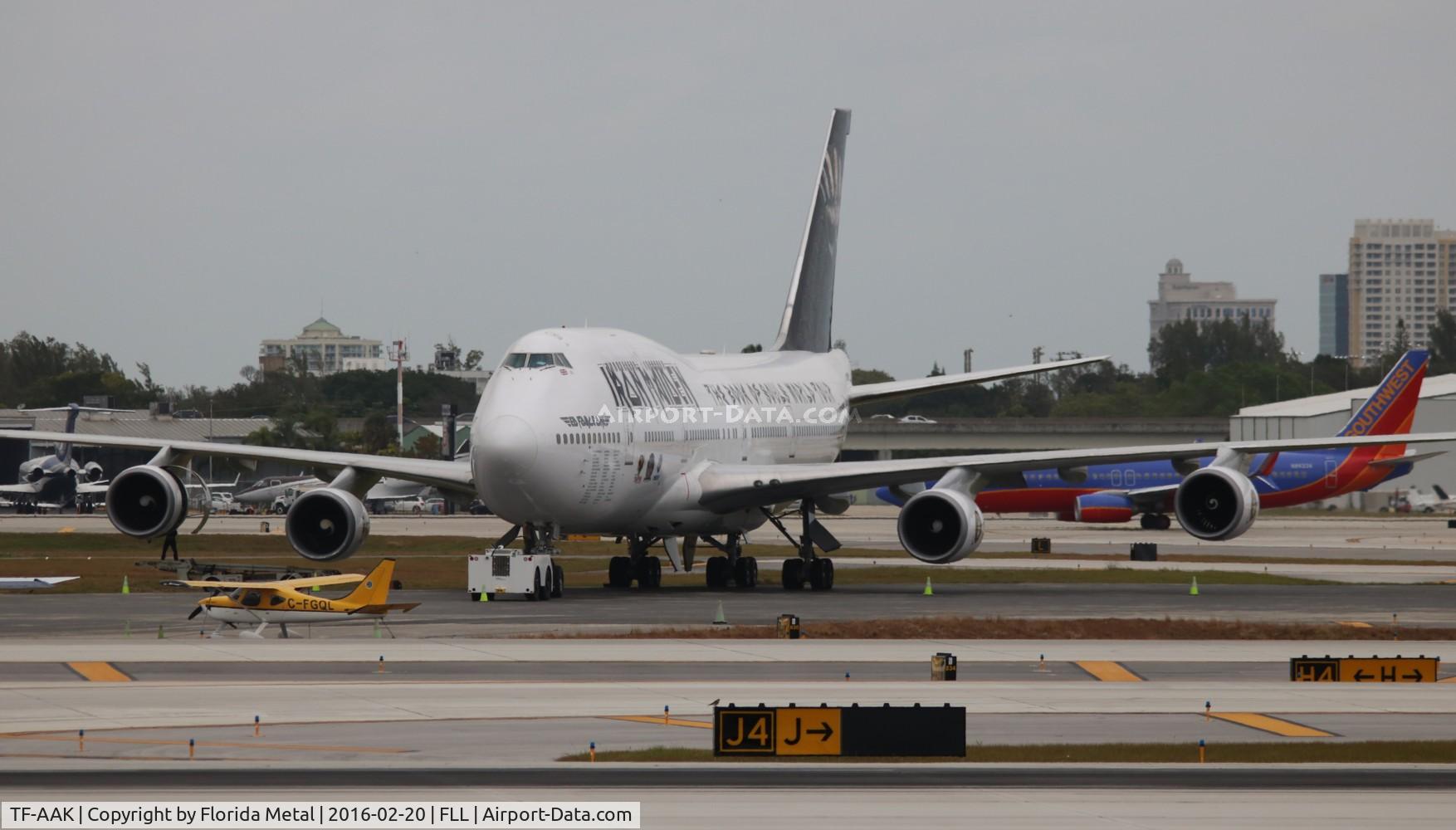 TF-AAK, 2003 Boeing 747-428 C/N 32868, Iron Maiden