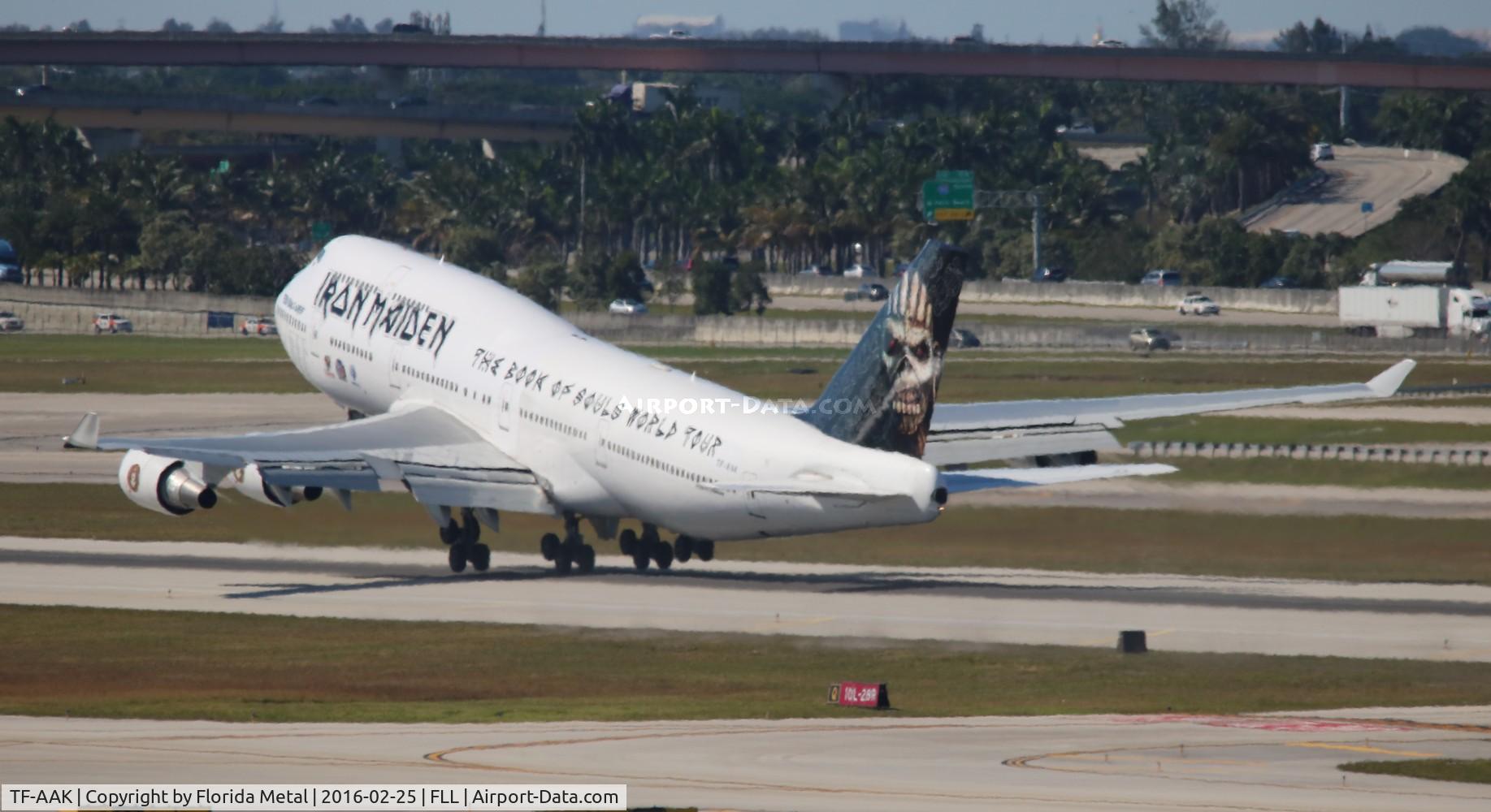 TF-AAK, 2003 Boeing 747-428 C/N 32868, Ed Force One