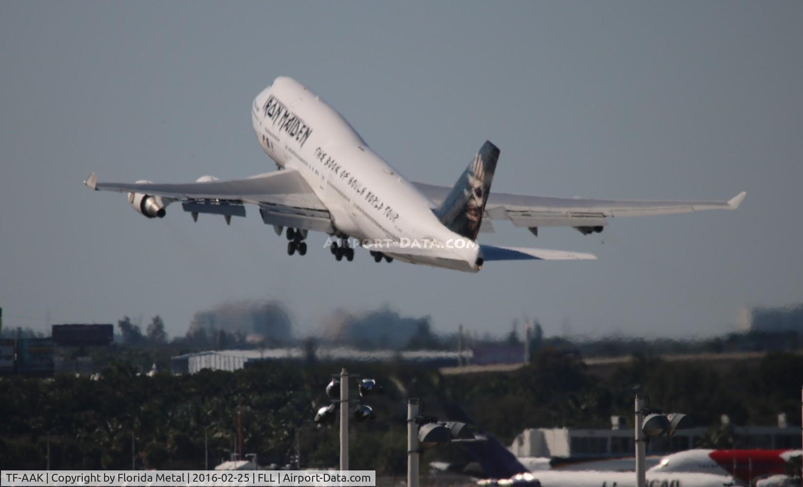 TF-AAK, 2003 Boeing 747-428 C/N 32868, Ed Force One