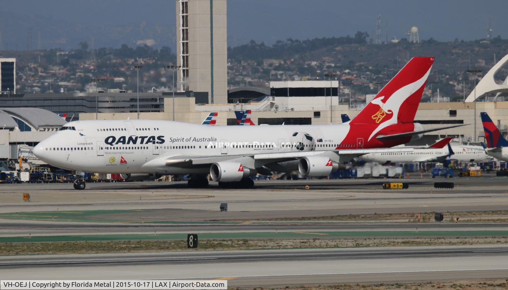 VH-OEJ, 2003 Boeing 747-438/ER C/N 32914, Qantas