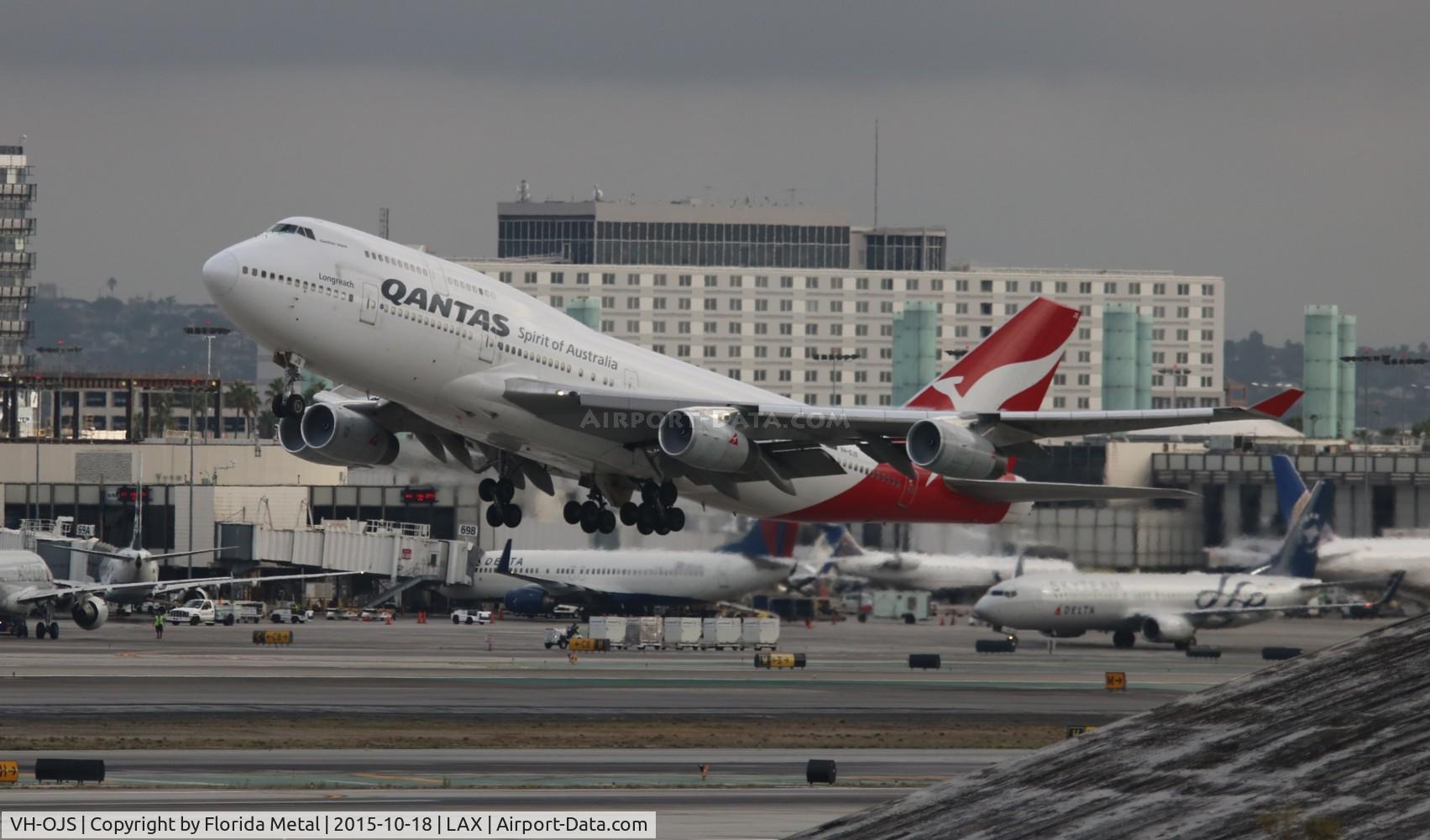 VH-OJS, 1999 Boeing 747-438 C/N 25564, Qantas