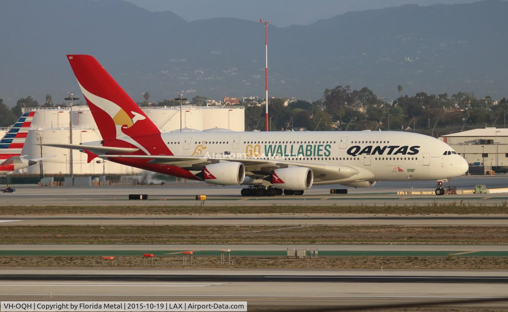 VH-OQH, 2009 Airbus A380-842 C/N 050, Qantas