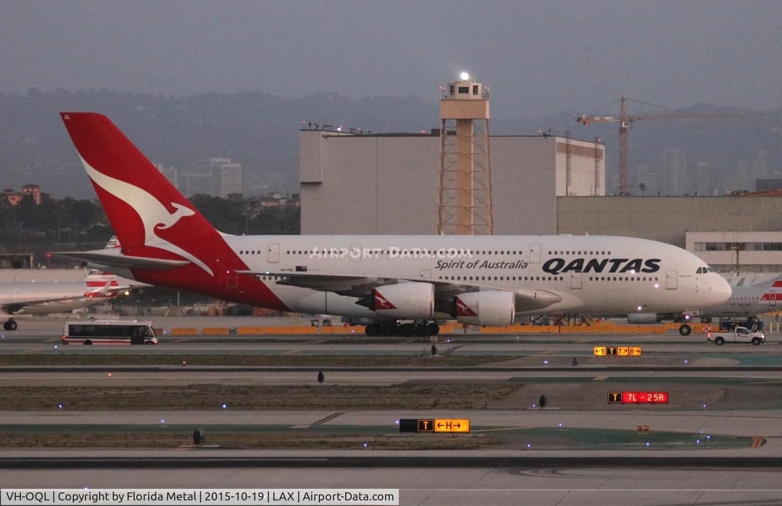 VH-OQL, 2011 Airbus A380-842 C/N 074, Qantas