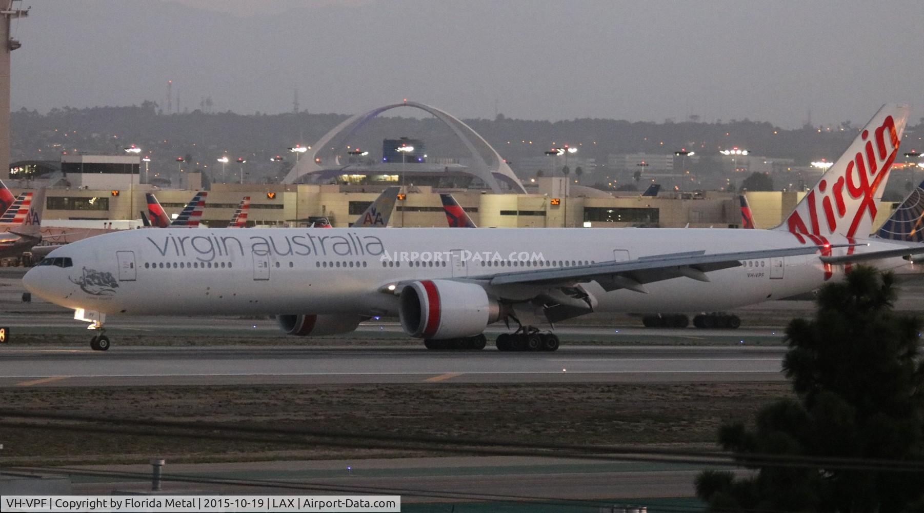 VH-VPF, 2009 Boeing 777-3ZG/ER C/N 37940, Virgin Australia