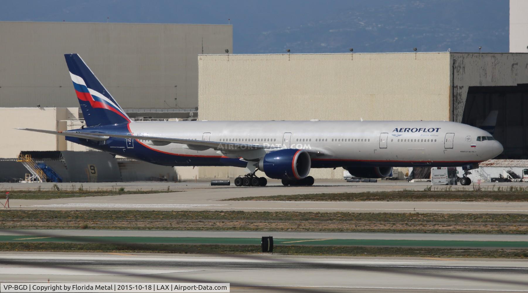 VP-BGD, 2013 Boeing 777-3M0/ER C/N 41681, Aeroflot