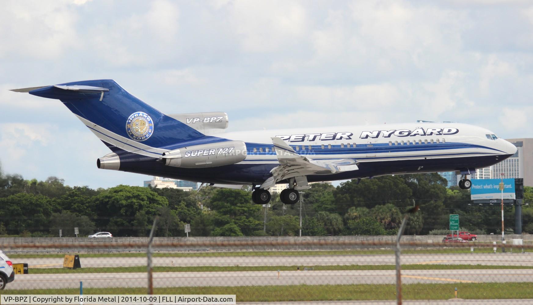 VP-BPZ, 1970 Boeing 727-17(RE) Super 27 C/N 20327, Peter Nygard