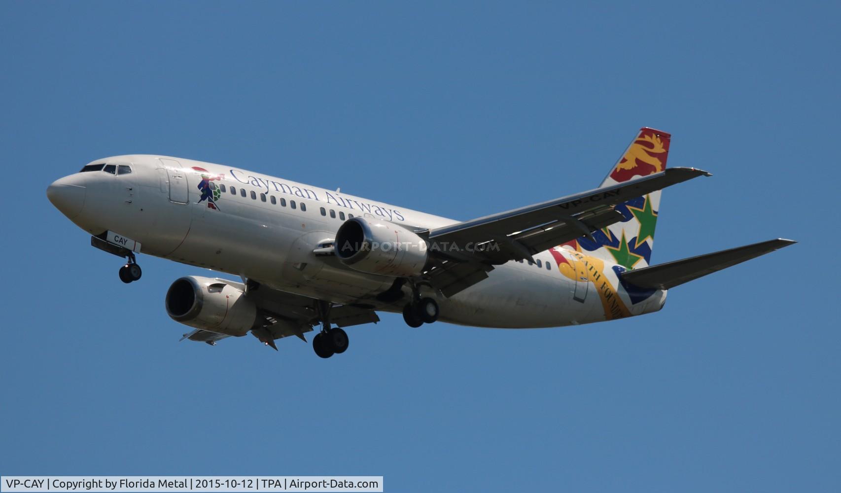 VP-CAY, 1993 Boeing 737-3Q8 C/N 26286, Caymen