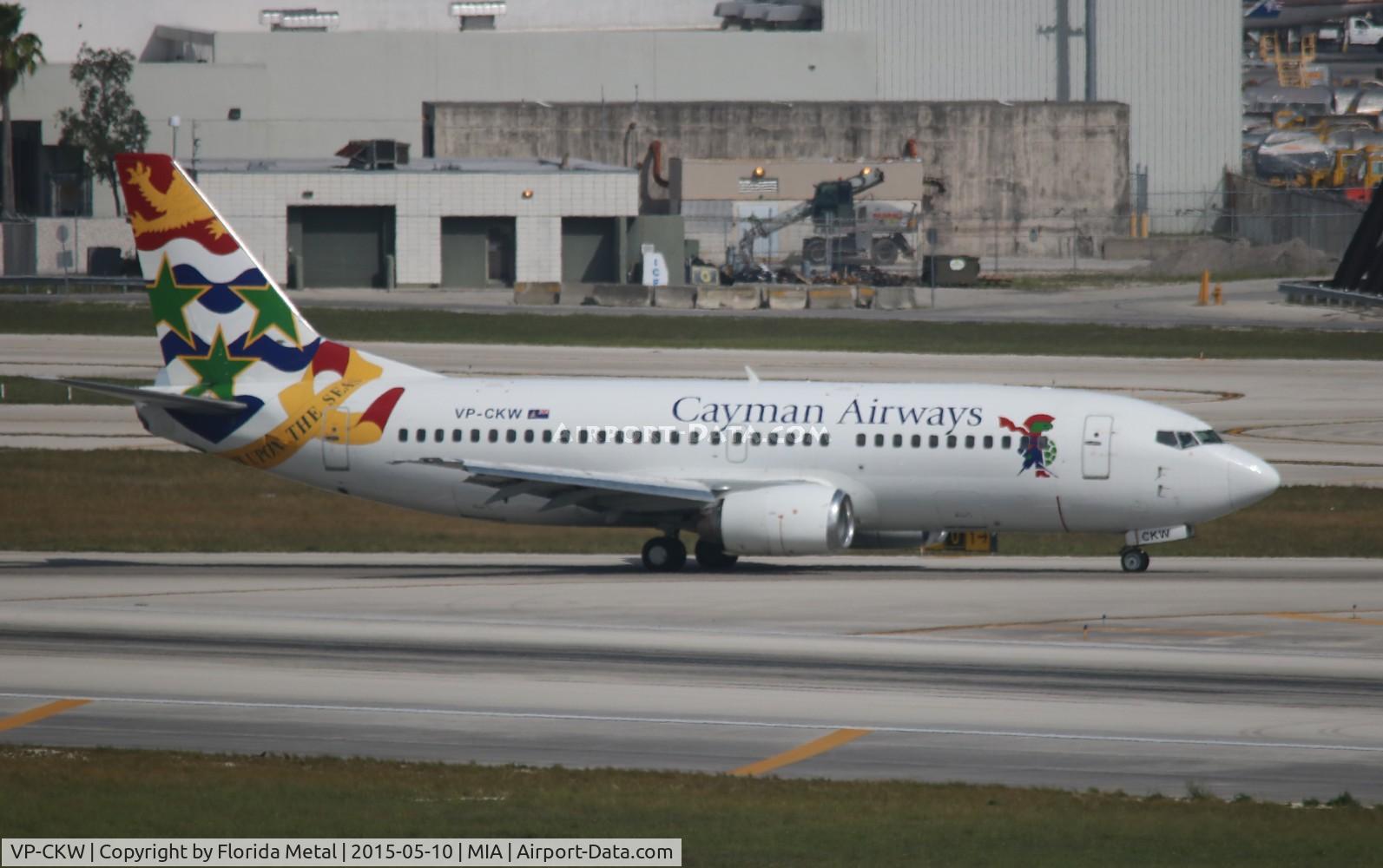 VP-CKW, 1996 Boeing 737-36E C/N 26322, Cayman