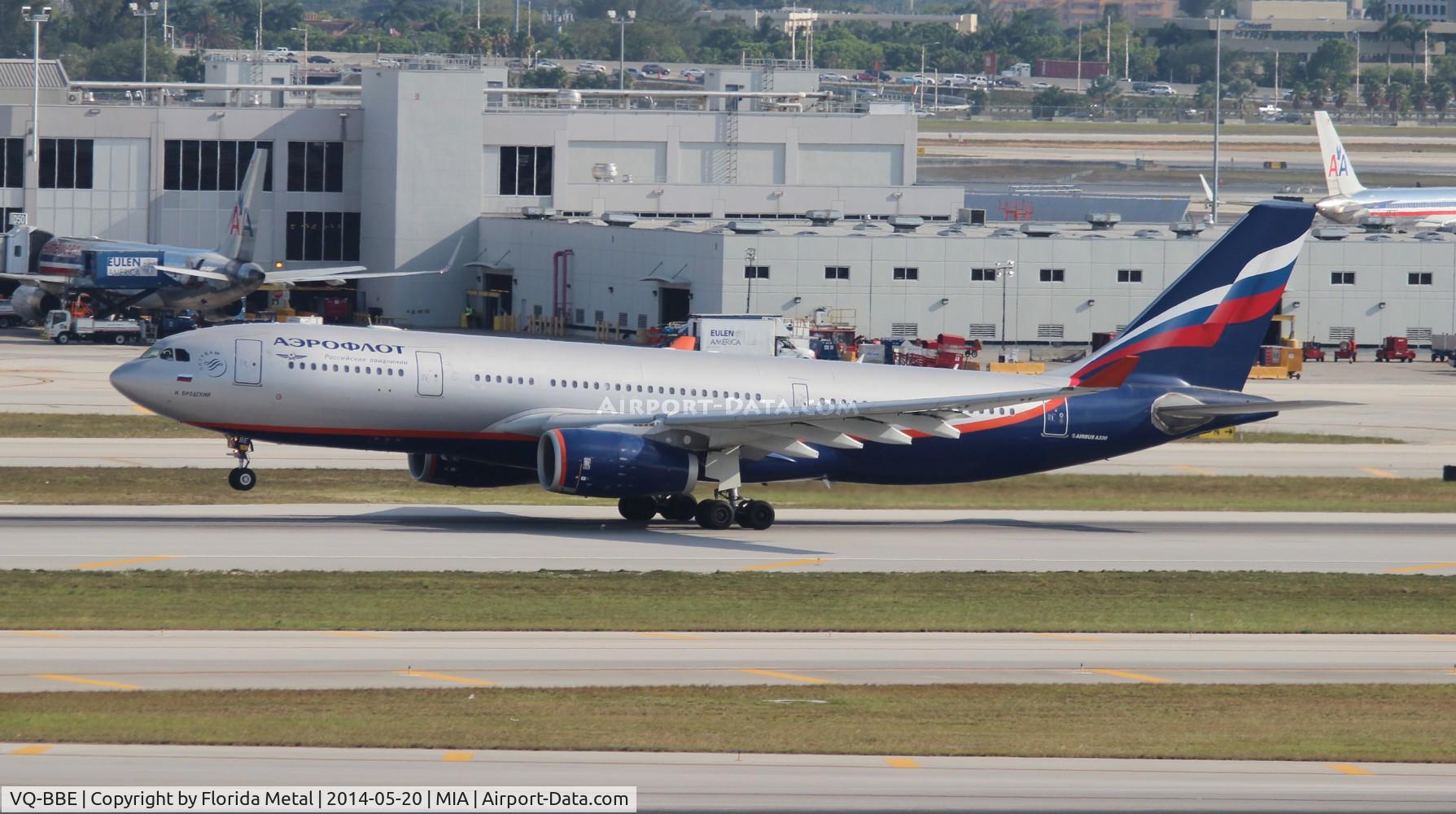 VQ-BBE, 2009 Airbus A330-243 C/N 1014, Aeroflot