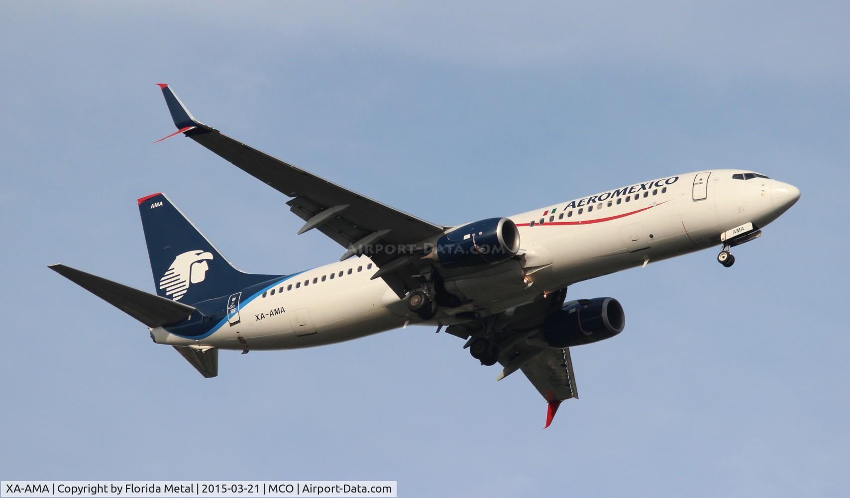 XA-AMA, 2012 Boeing 737-852 C/N 36700, Aeromexico