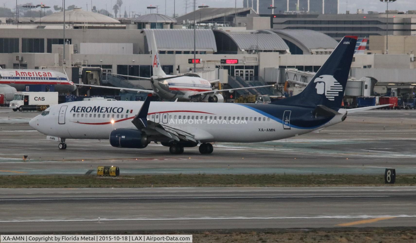 XA-AMN, 2014 Boeing 737-852 C/N 39945, Aeromexico