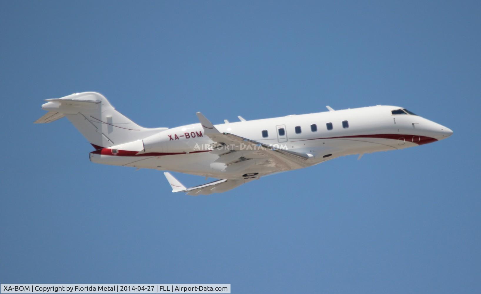 XA-BOM, 2014 Bombardier Challenger 300 (BD-100-1A10) C/N 20439, Challenger 300