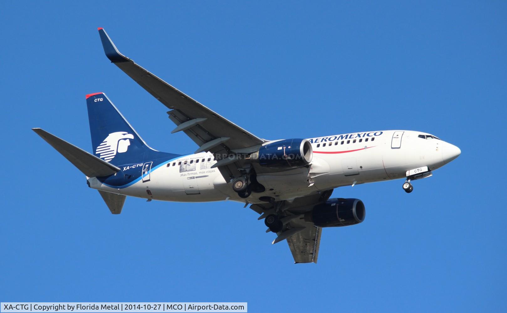 XA-CTG, 2007 Boeing 737-752 C/N 35123, Aeromexico