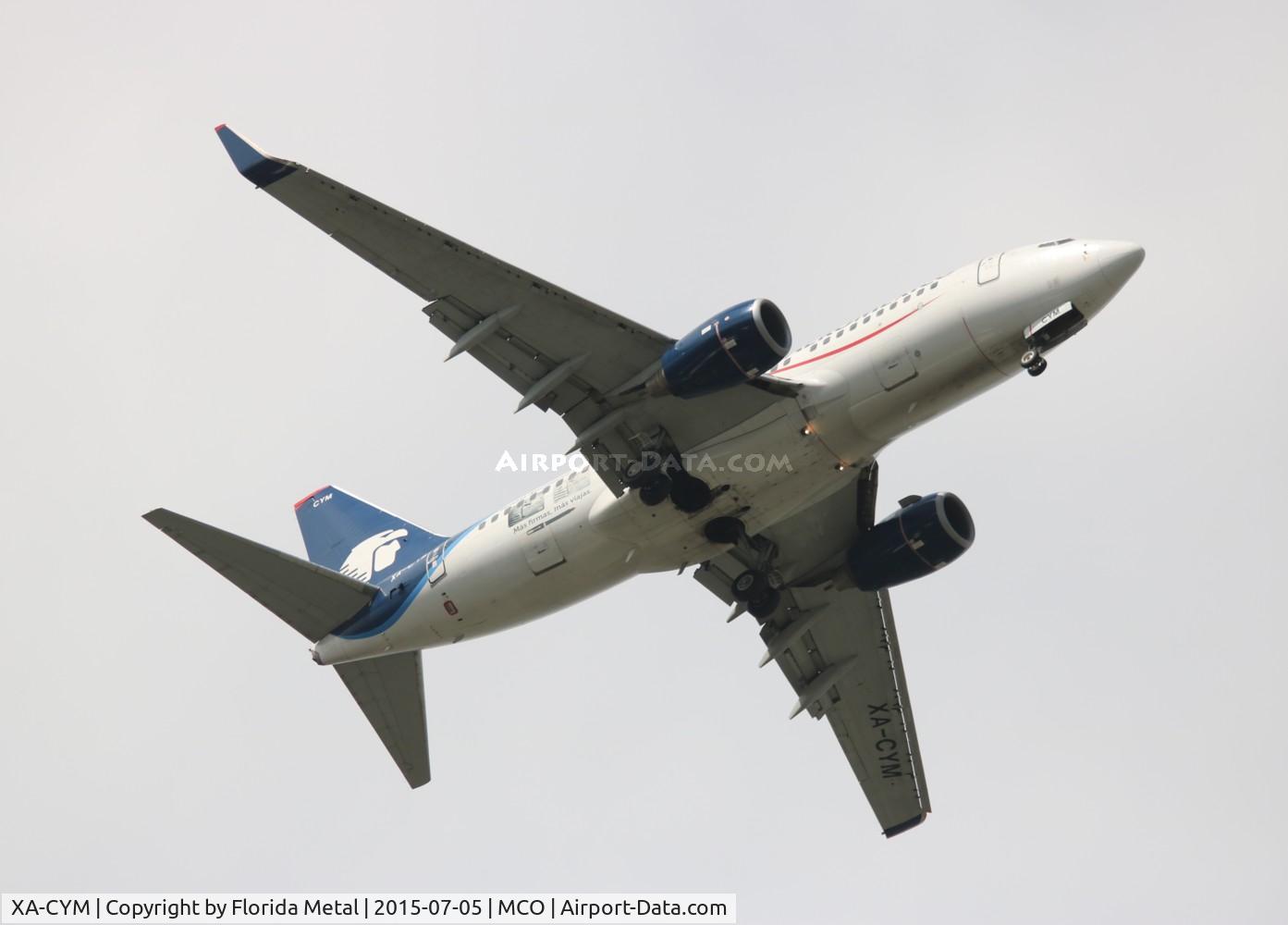 XA-CYM, 2007 Boeing 737-752 C/N 35124, Aeromexico