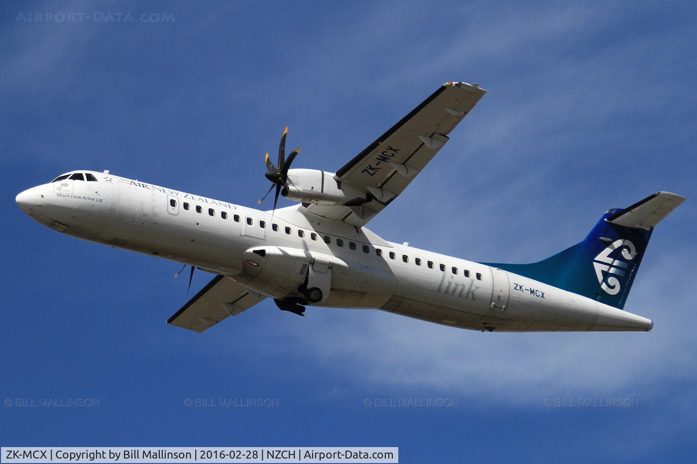ZK-MCX, 2002 ATR 72-212A C/N 687, away to IVC