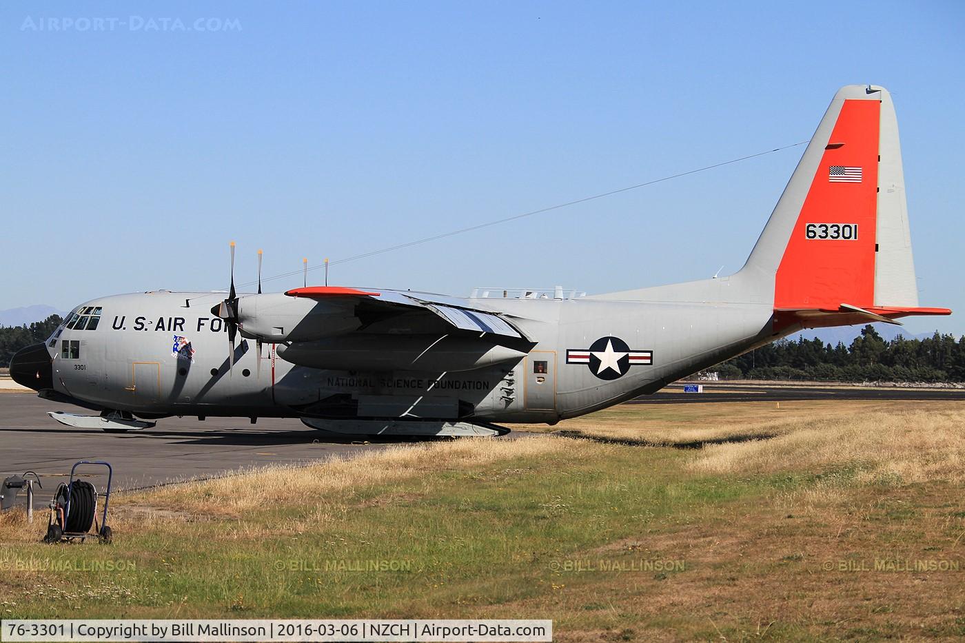 76-3301, 1976 Lockheed LC-130H Hercules C/N 382-4725, parked at No 1 Hangar