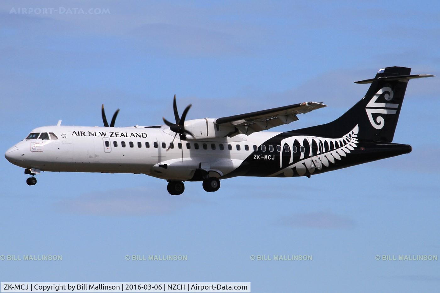 ZK-MCJ, 1999 ATR 72-212A C/N 624, NZ5044 from ZQN