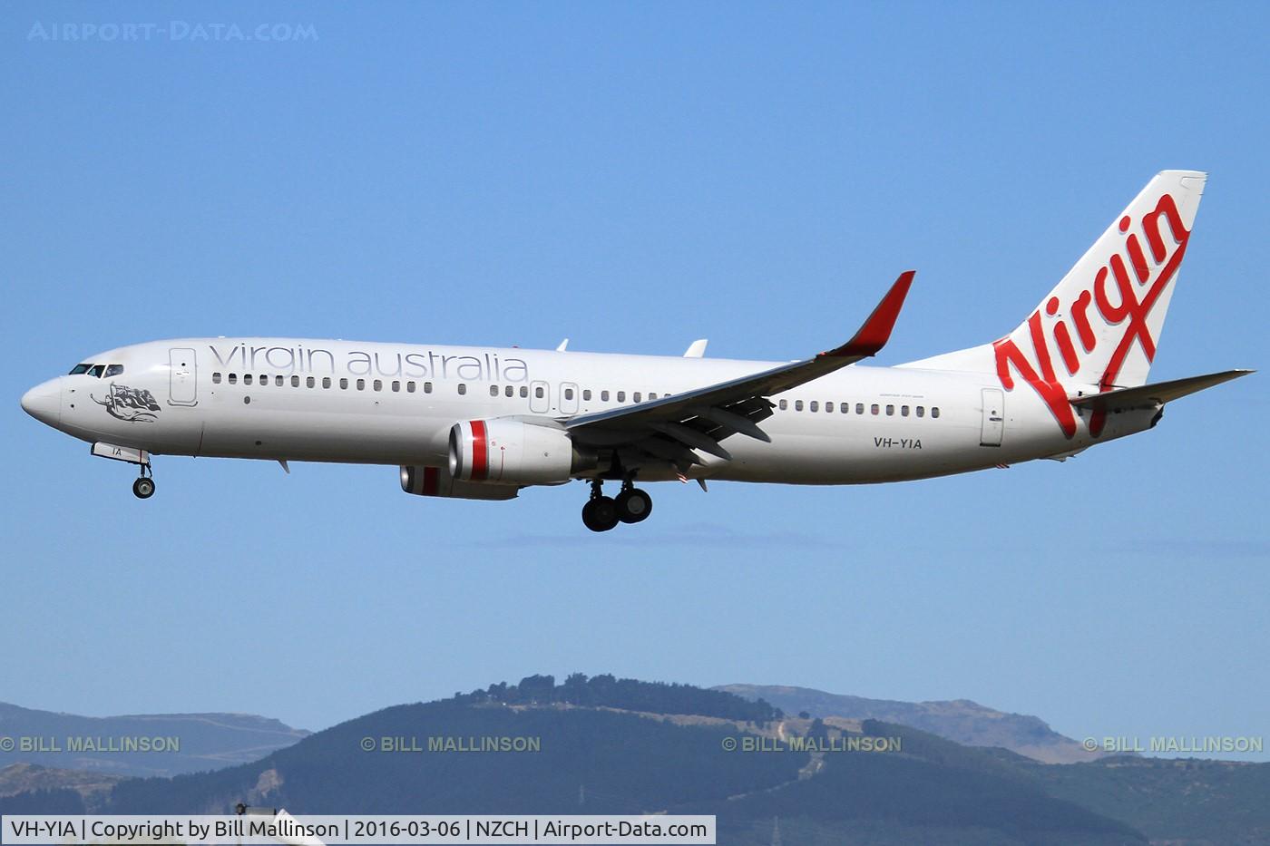 VH-YIA, 2011 Boeing 737-8FE C/N 37824, VA124 from BNE