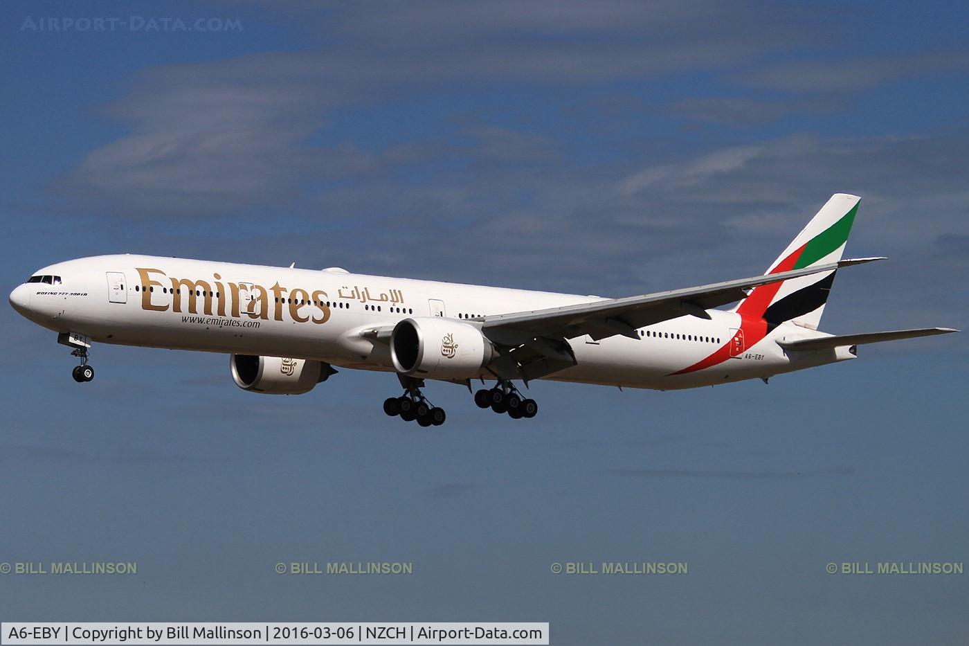 A6-EBY, 2007 Boeing 777-36N/ER C/N 33864, EK418 from DXB-BKK Aand SYD