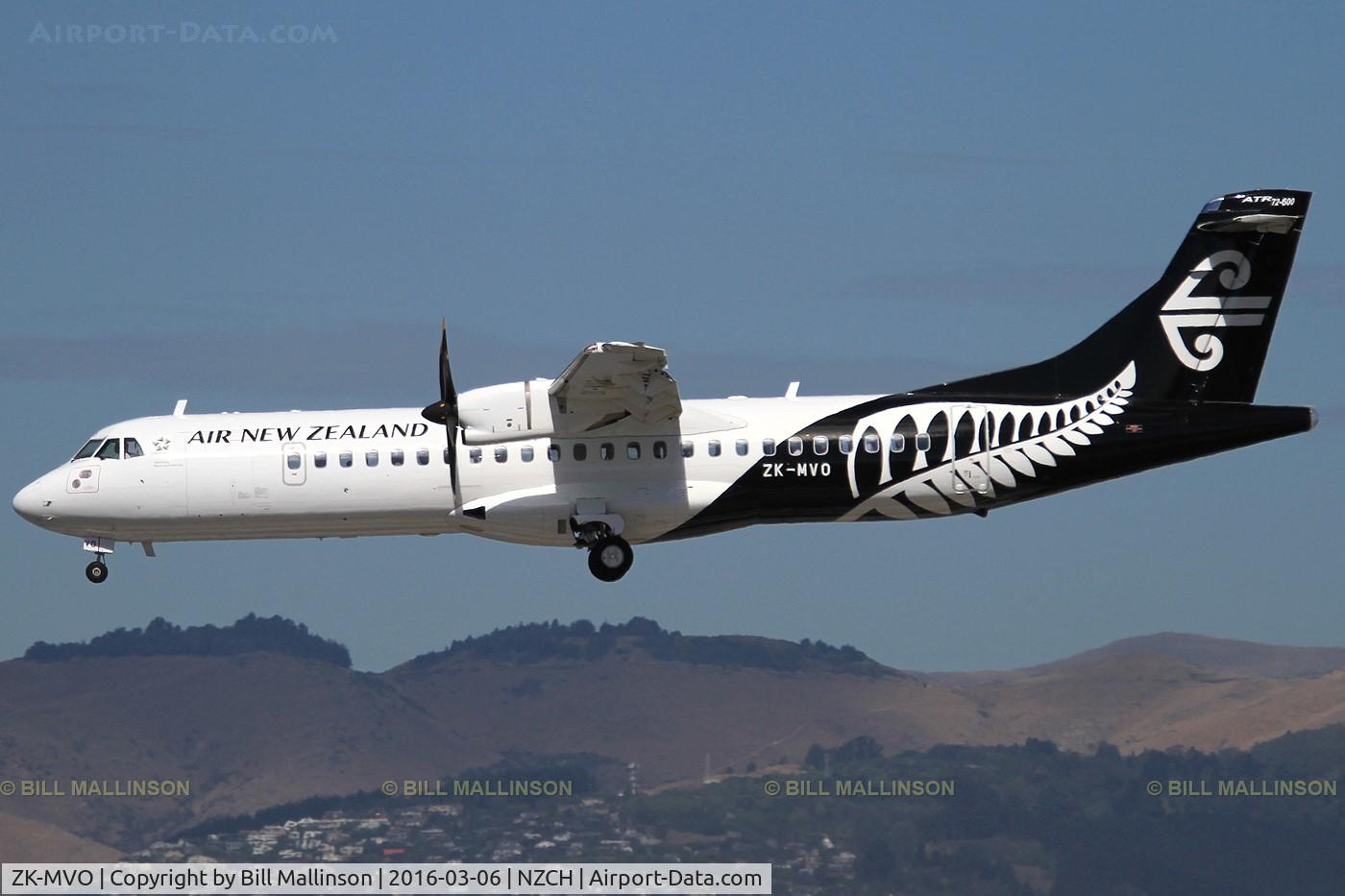 ZK-MVO, 2015 ATR 72-600 (72-212A) C/N 1299, NZ5069 from WLG