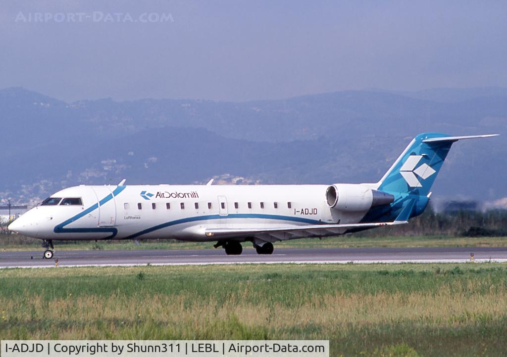 I-ADJD, 2002 Bombardier CRJ-200ER (CL-600-2B19) C/N 7625, Ready for take off from rwy 20