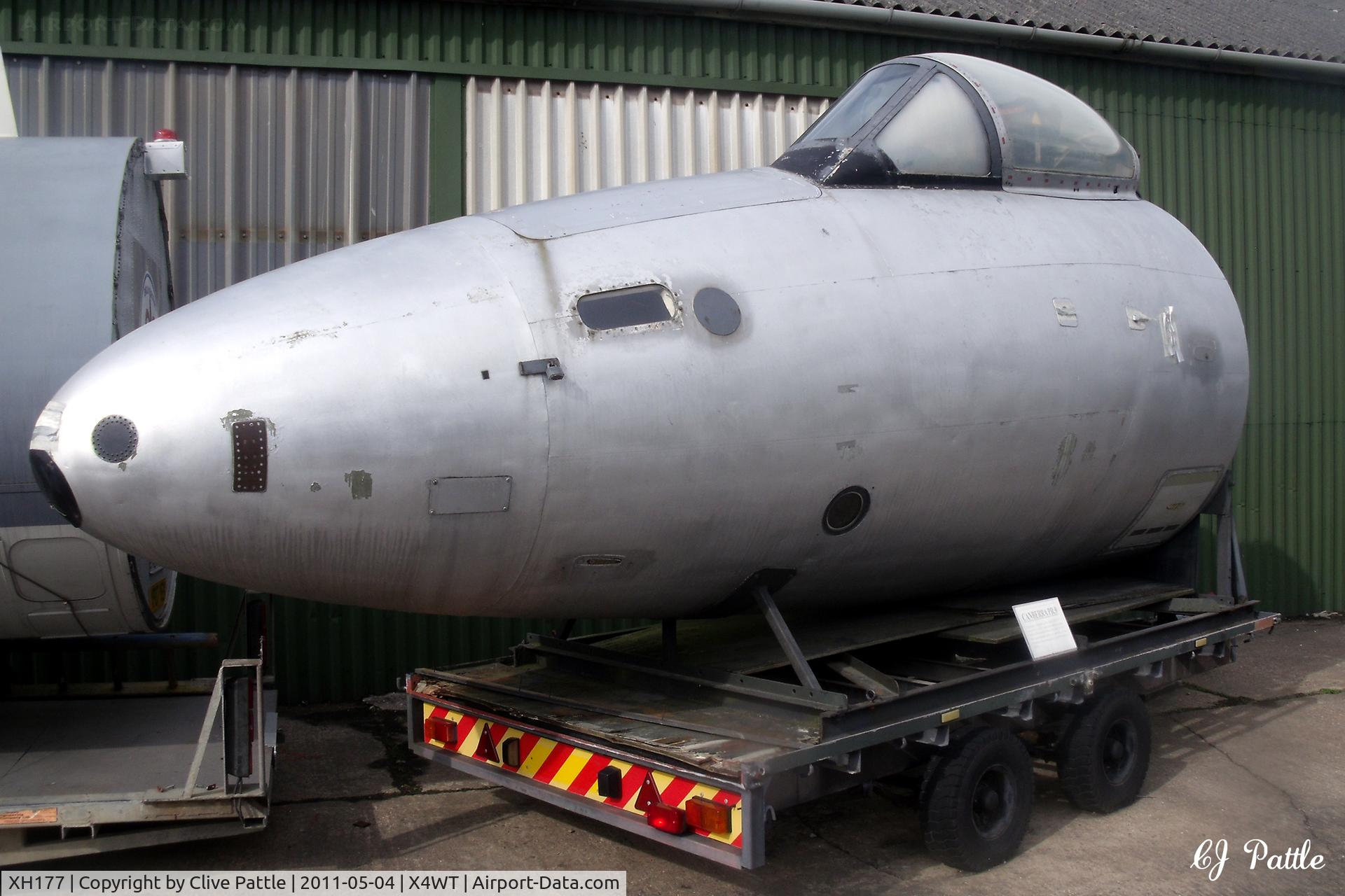 XH177, 1960 English Electric Canberra PR.9 C/N SH1741, On display at the Newark Air Museum, Winthorpe, Nottinghamshire. X4WT