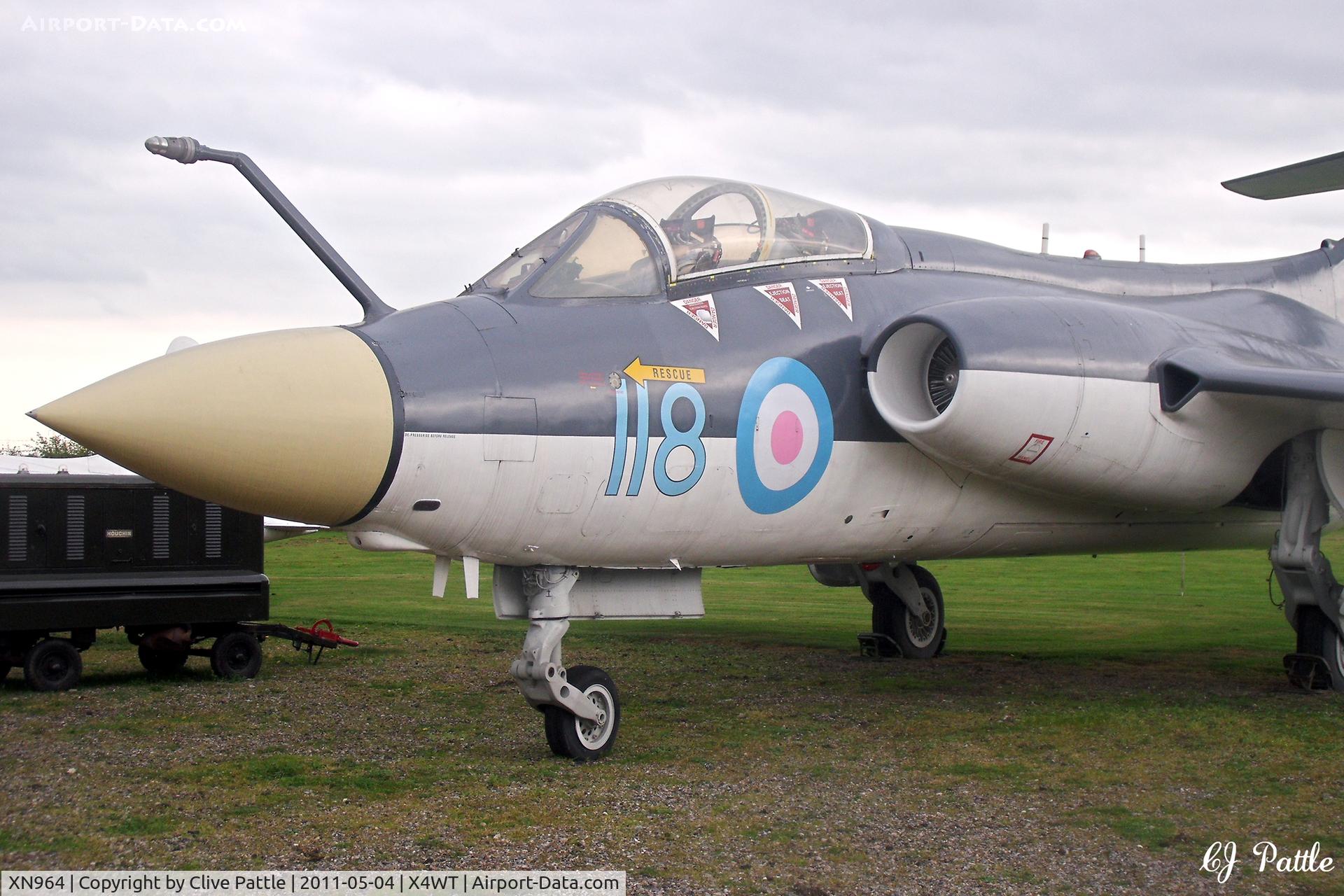 XN964, 1963 Blackburn Buccaneer S.1 C/N B3-19-62, On display at the Newark Air Museum, Winthorpe, Nottinghamshire. X4WT