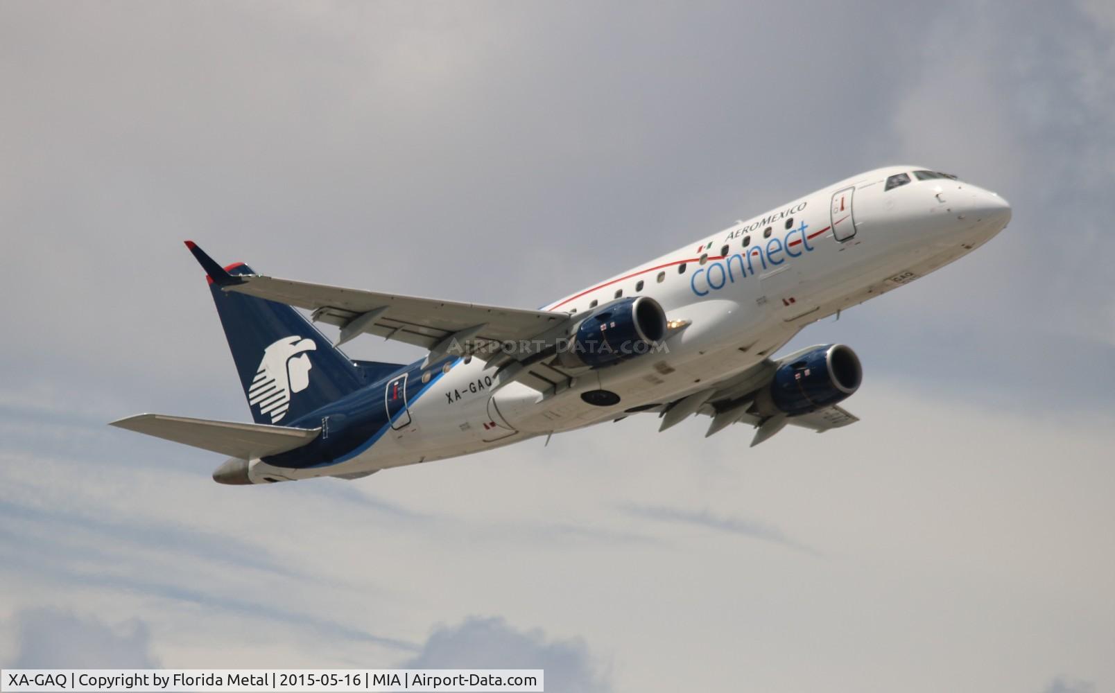 XA-GAQ, 2006 Embraer 170LR (ERJ-170-100LR) C/N 17000141, Aeromexico Connect