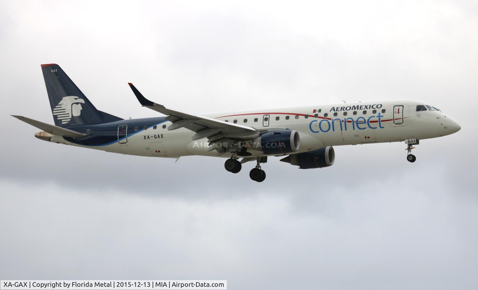 XA-GAX, 2008 Embraer 190AR (ERJ-190-100IGW) C/N 19000206, Aeromexico Connect