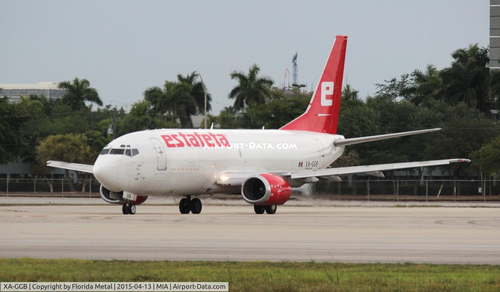 XA-GGB, 1989 Boeing 737-3M8 C/N 24023, Estafeta Cargo