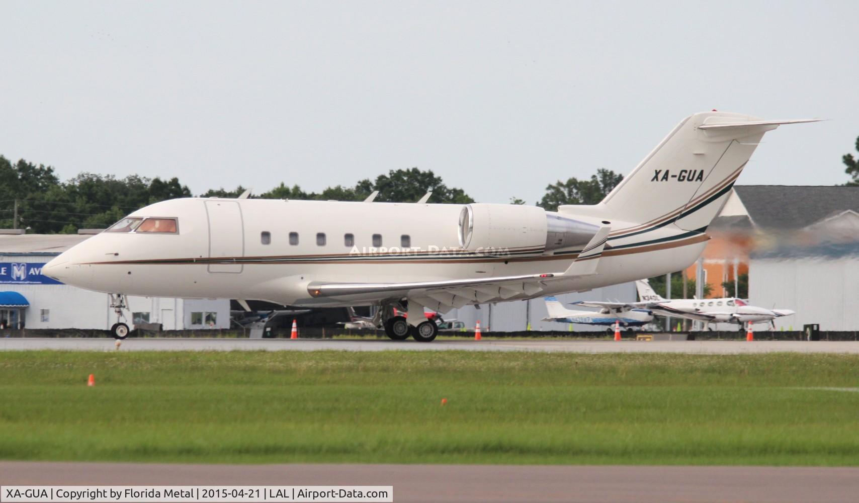 XA-GUA, Canadair Challenger 601-3A (CL-600-2B16) C/N 5076, Challenger 601