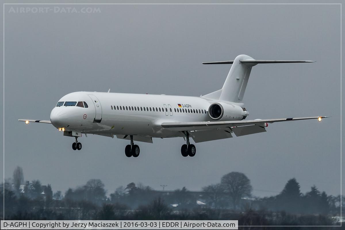 D-AGPH, 1990 Fokker 100 (F-28-0100) C/N 11308, 1990 Fokker 100