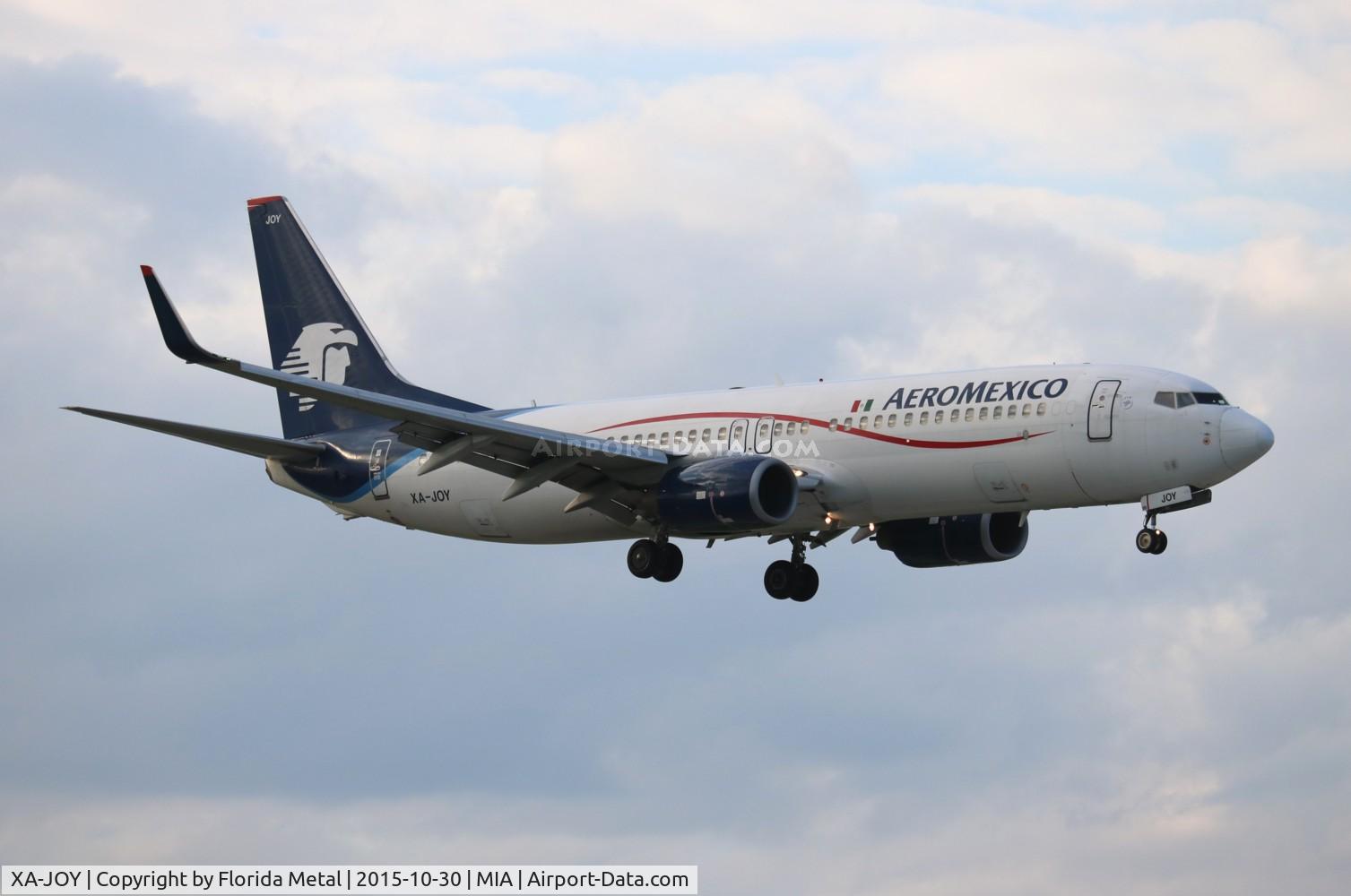 XA-JOY, 2007 Boeing 737-852 C/N 35121-2327, Aeromexico