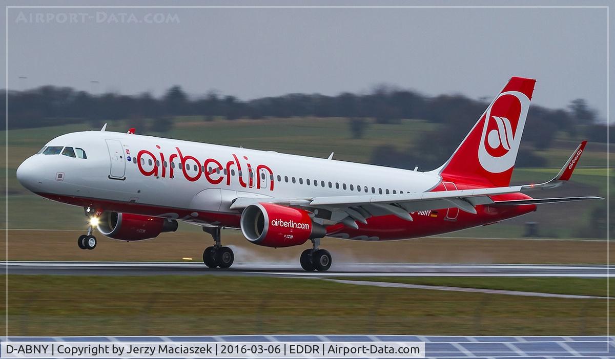 D-ABNY, 2016 Airbus A320-214 C/N 6966, Airbus A320-200