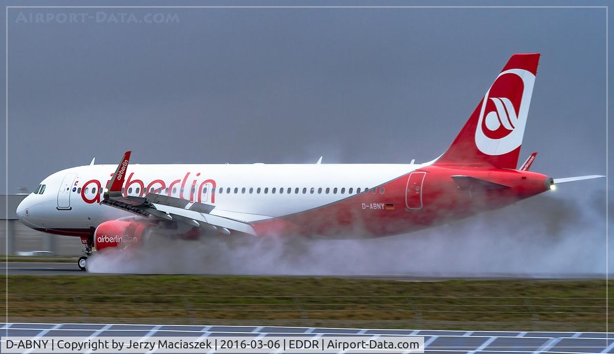 D-ABNY, 2016 Airbus A320-214 C/N 6966, Airbus A320-200