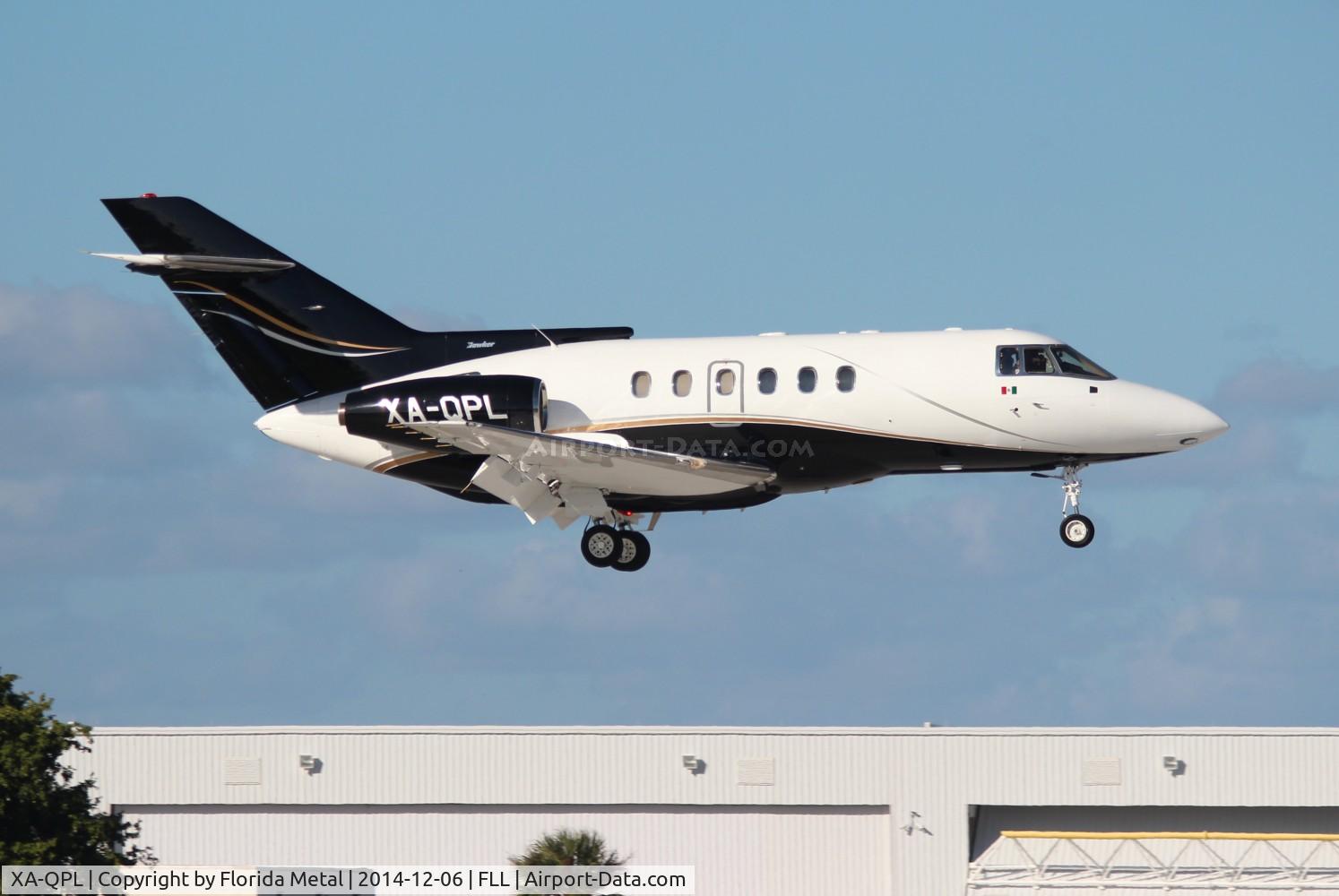 XA-QPL, 1989 British Aerospace BAe.125 Series 800A C/N 258161, Hawker 800A