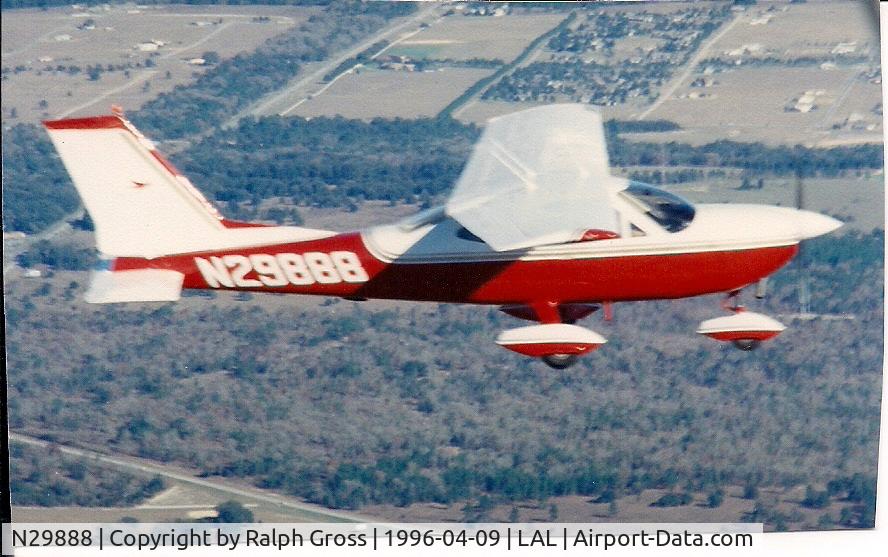 N29888, 1968 Cessna 177 Cardinal C/N 17701015, Flying Home from Sun & Fun.