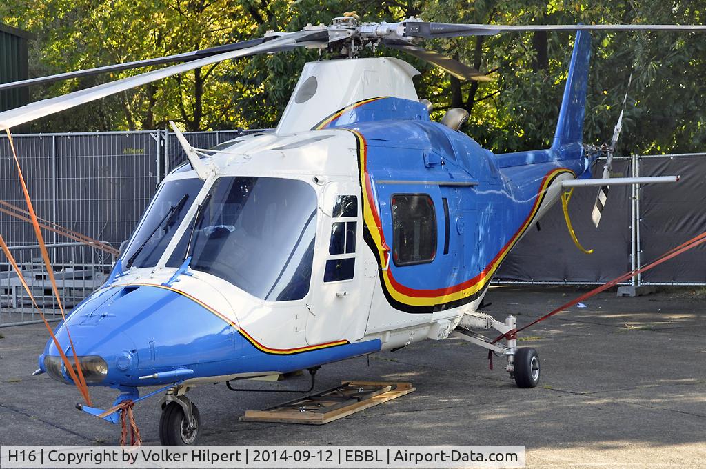 H16, 1993 Agusta A-109BA C/N 0316, at EBBL