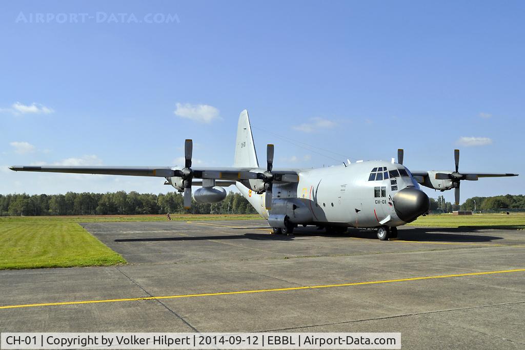 CH-01, 1971 Lockheed C-130H Hercules C/N 382-4455, at EBBL