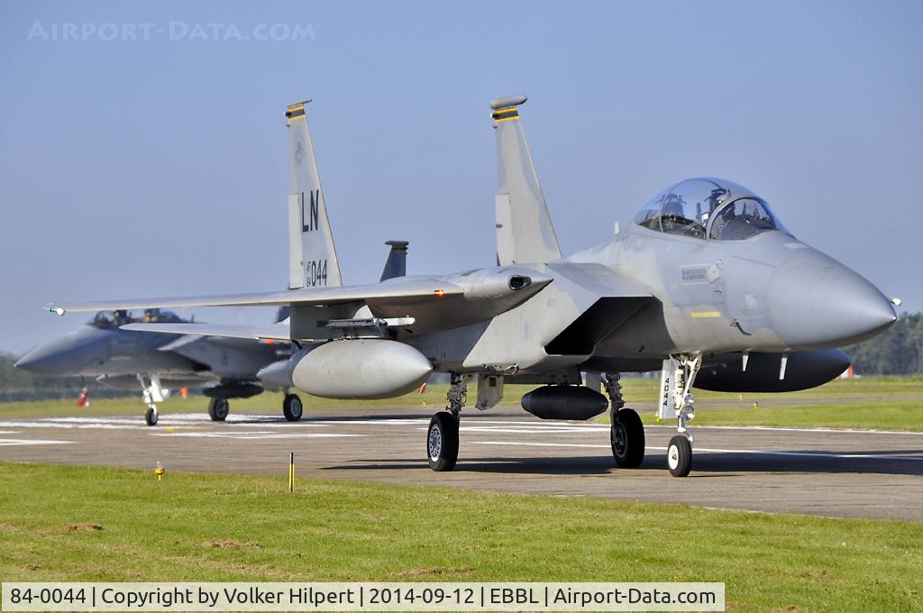 84-0044, 1984 McDonnell Douglas F-15D Eagle C/N 0924/D052, at ebbl