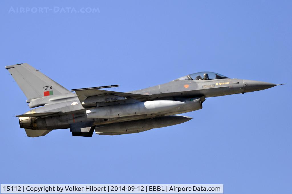 15112, Lockheed F-16AM Fighting Falcon C/N AA-12, at ebbl