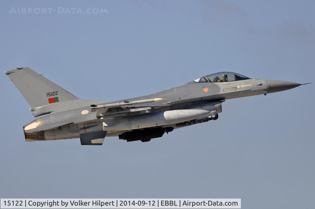 15122, General Dynamics F-16AM Fighting Falcon C/N 61-511, at ebbl