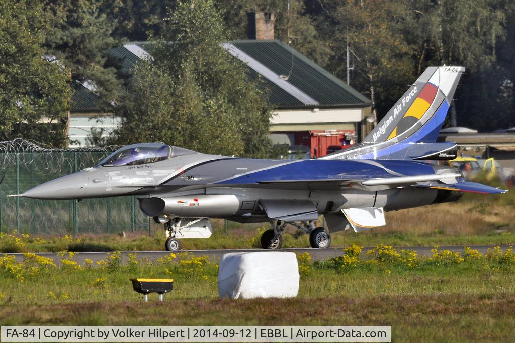 FA-84, 1980 SABCA F-16AM Fighting Falcon C/N 6H-84, at ebbl