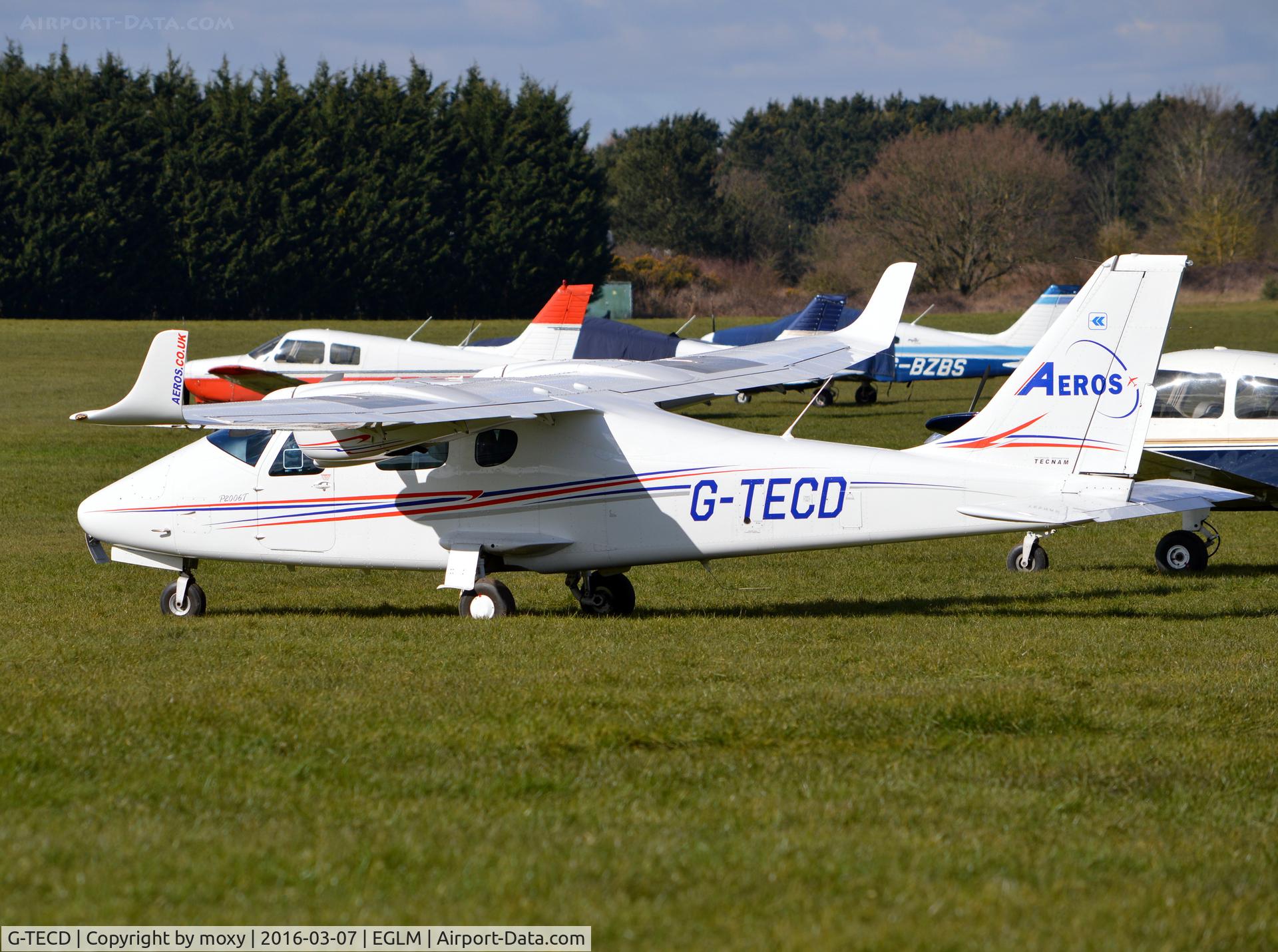 G-TECD, 2014 Tecnam P-2006T C/N 138, Tecnam P-2006T at White Waltham.