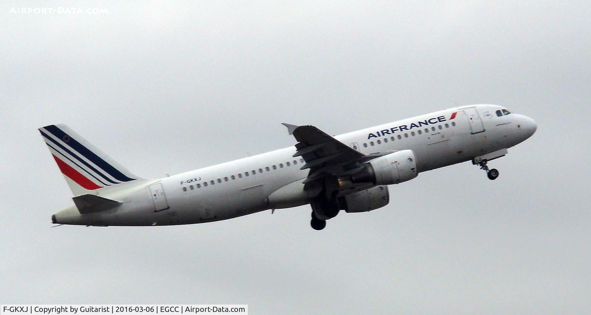 F-GKXJ, 2002 Airbus A320-214 C/N 1900, At Manchester