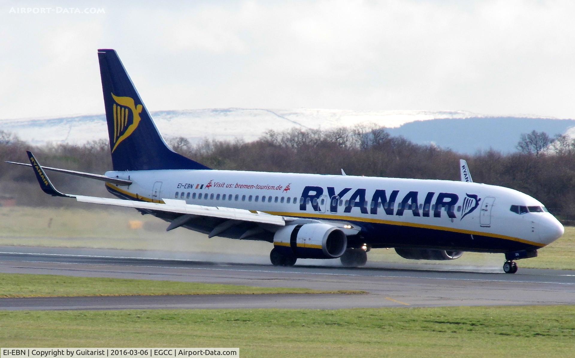 EI-EBN, 2009 Boeing 737-8AS C/N 35003, At Manchester